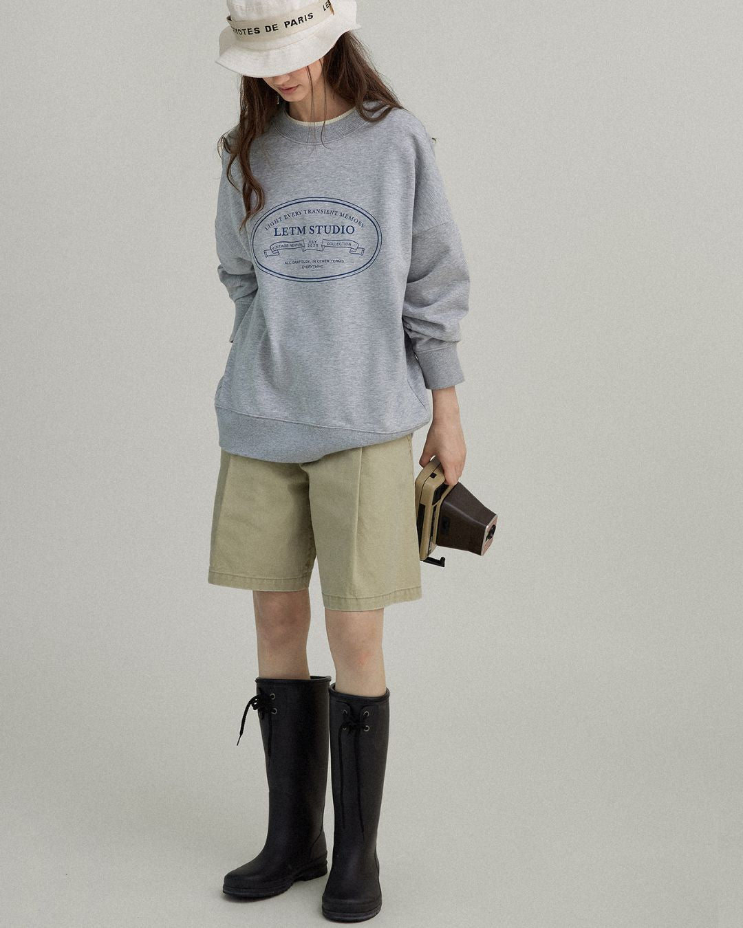 Letter Printed Sweat　SW003