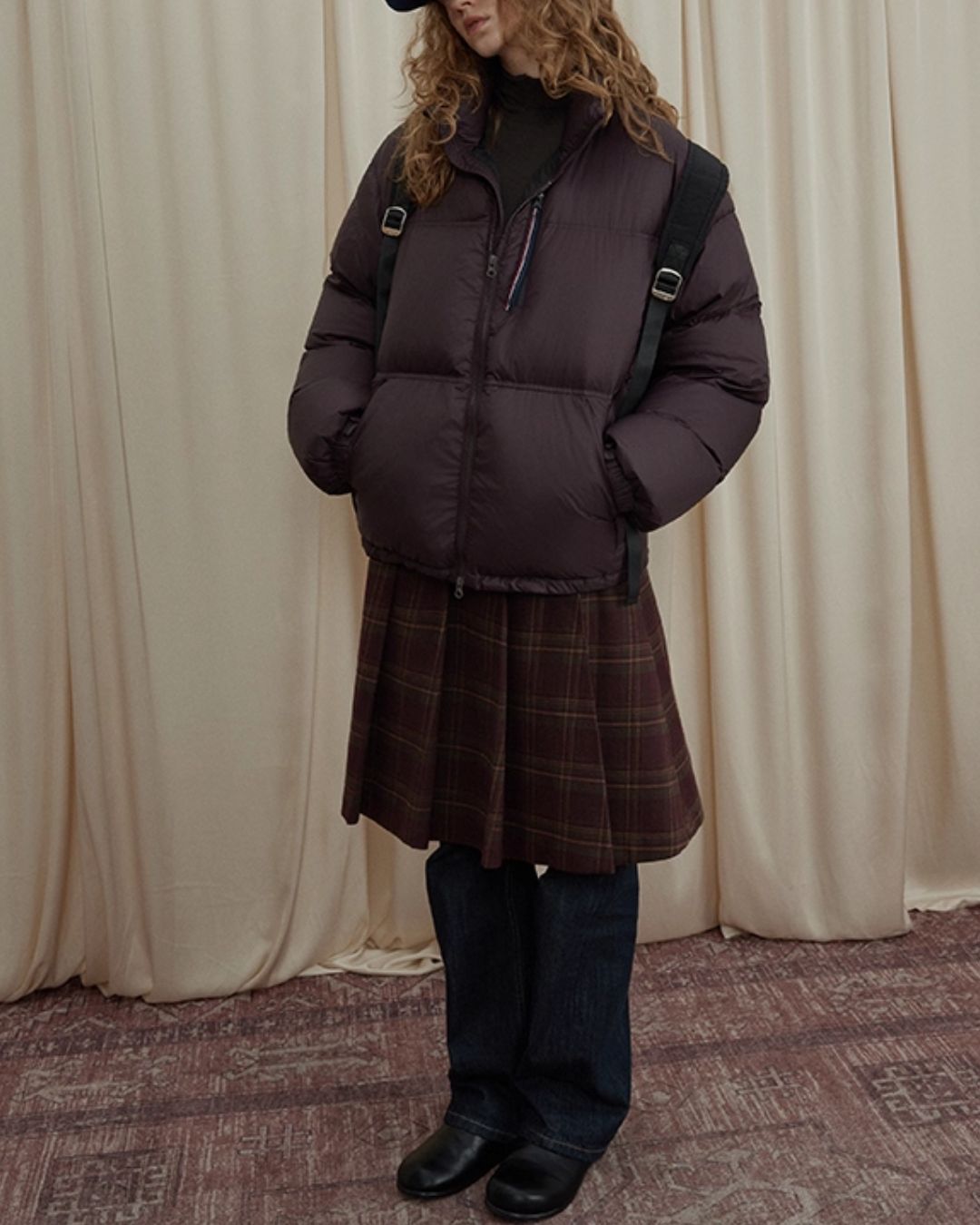 Stand Collar Down Jacket　JK040