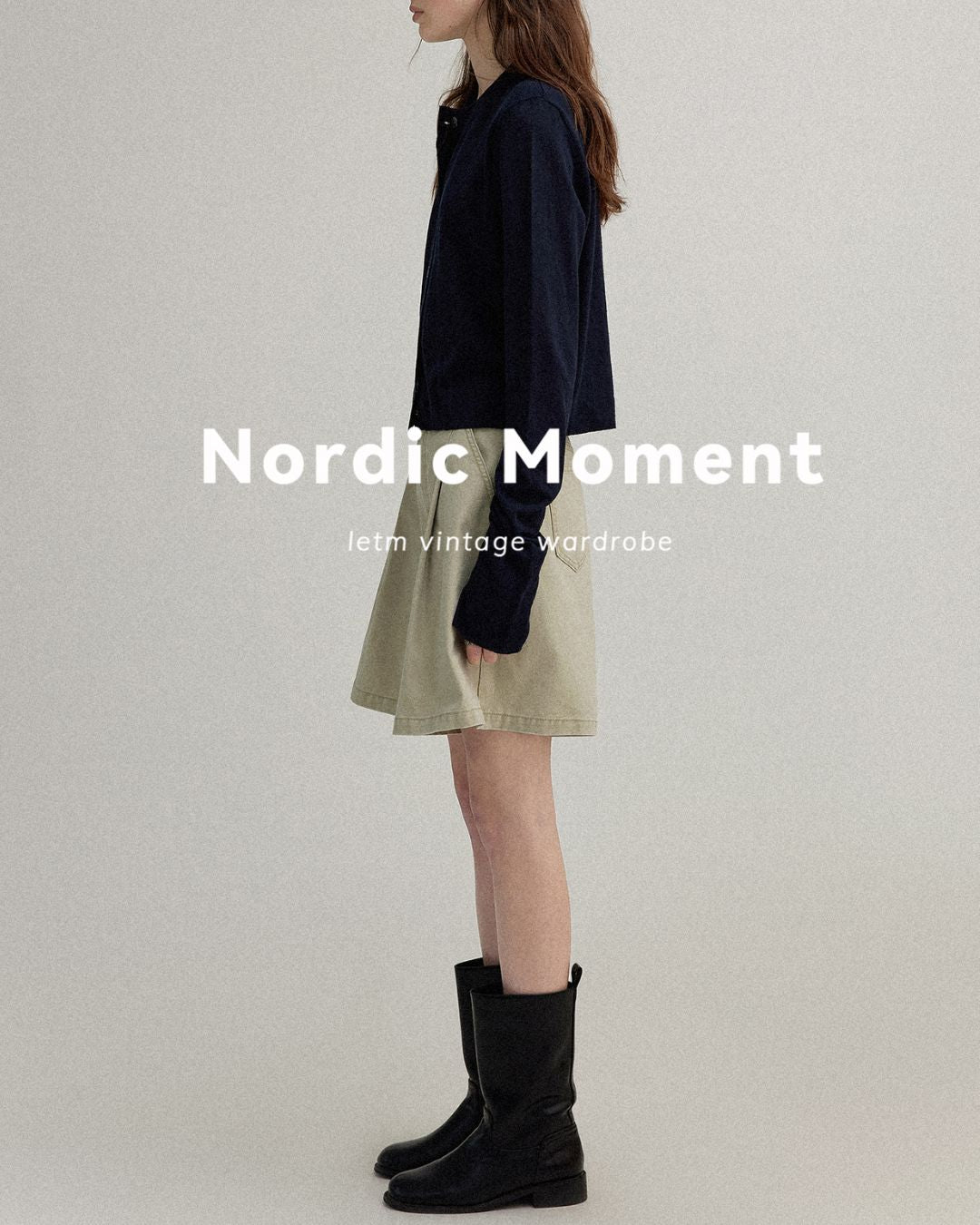 Long Sleeve Knit Cardigan　KN014