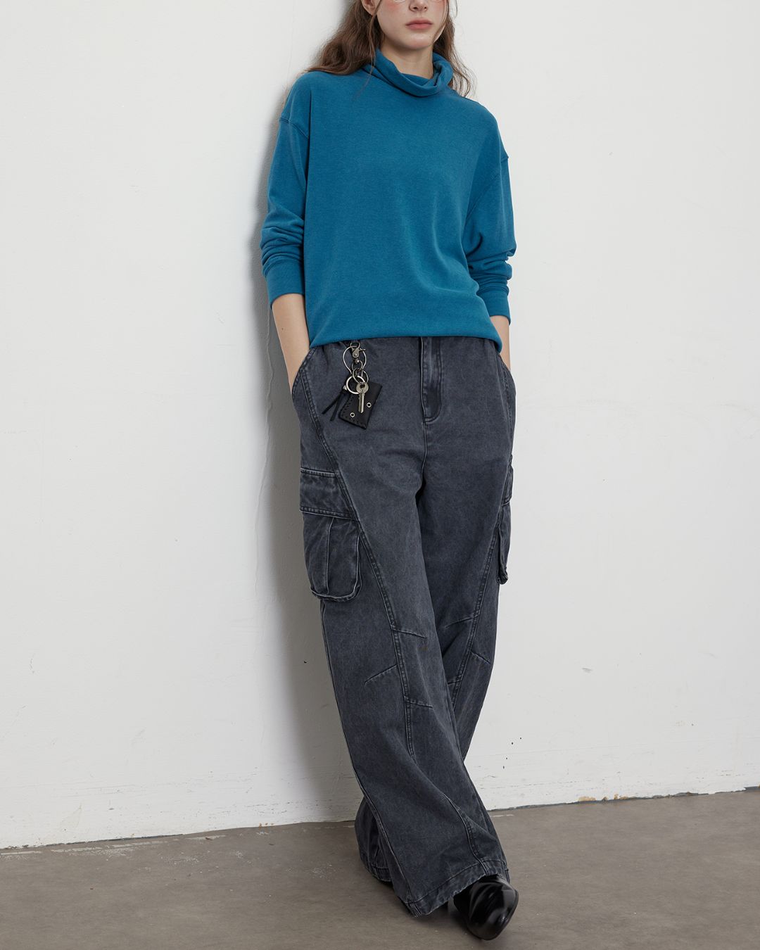 Heat-retaining Turtleneck T-shirt　LT016