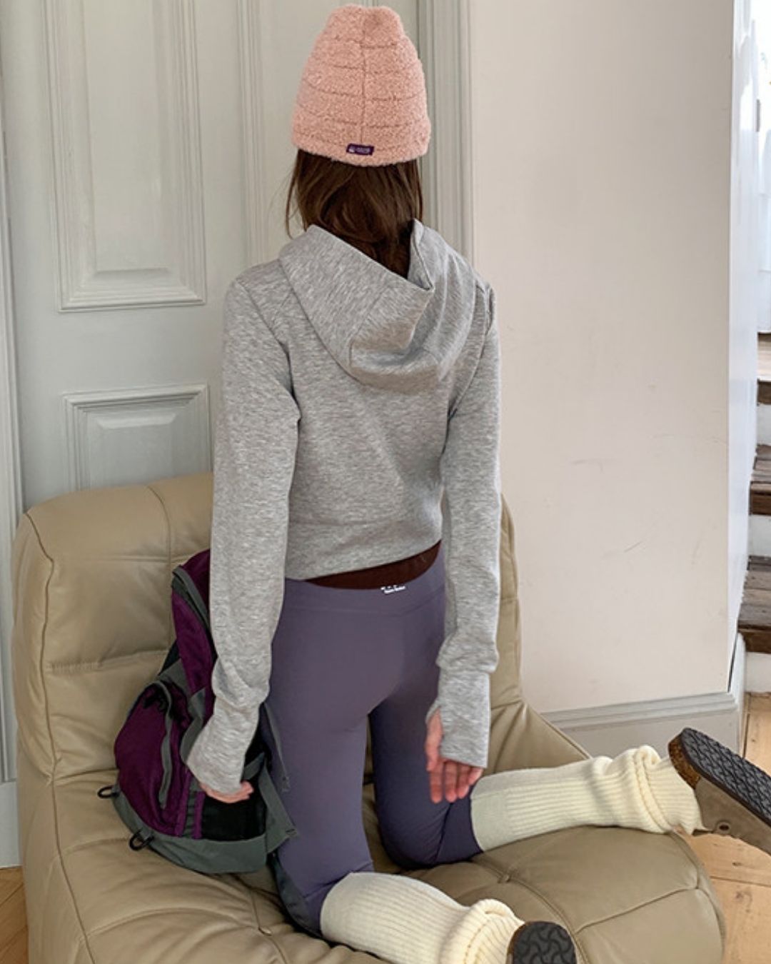 High Waist Fitness Leggings Pants　PT040