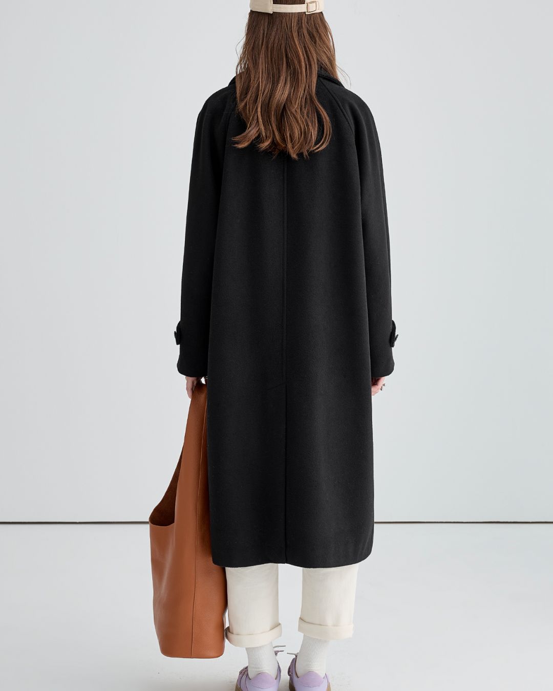 Brushed Bal Collar Coat　CT012