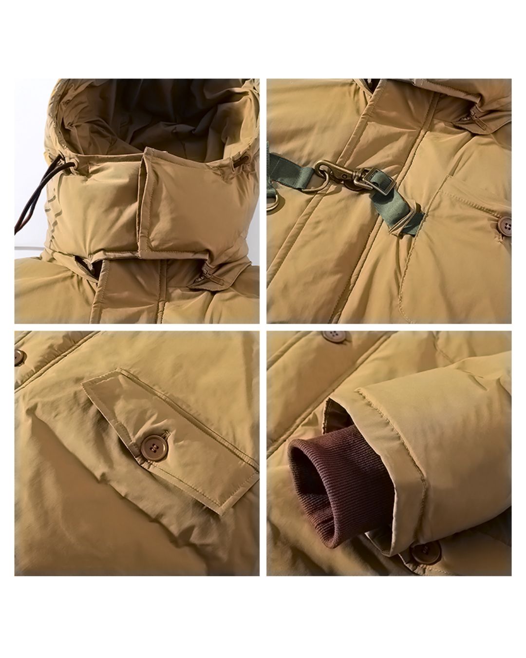 White Duck Down Work Jacket　JK073