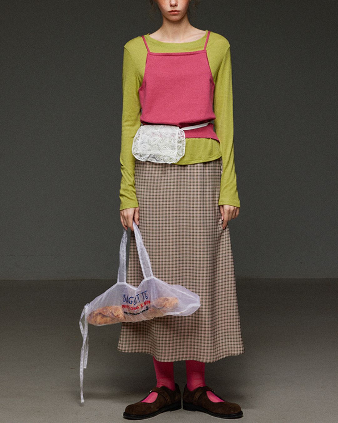 Back-open Camisole Knit Vest　KN033