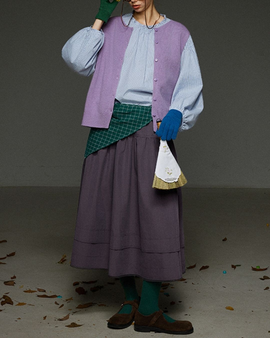 Puff Sleeve Shirt Pullover　LS030