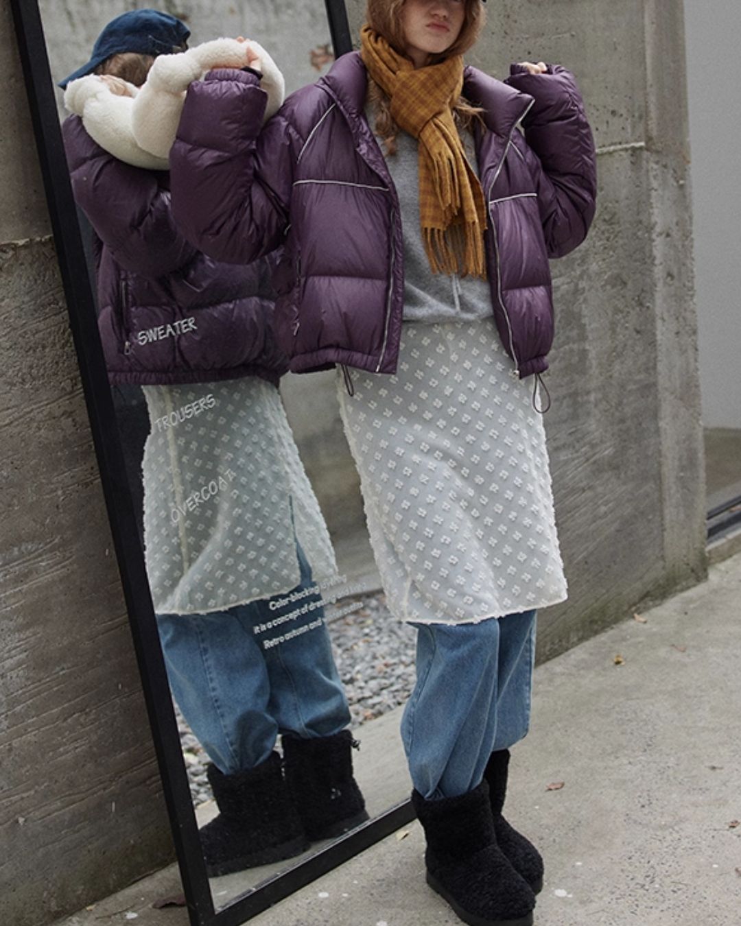 Loose Fit Straight Jeans　DP012