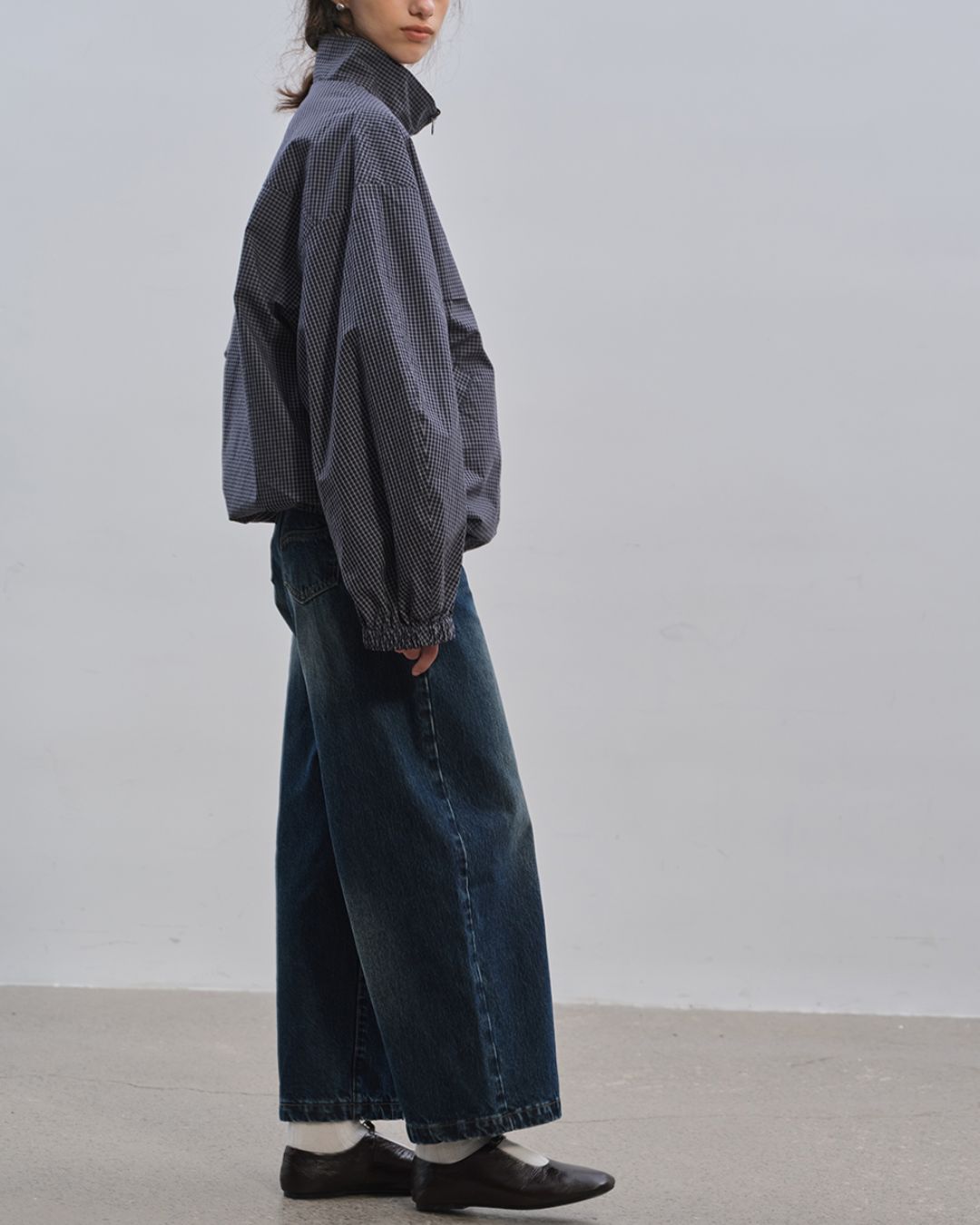 Balloon Sleeve Reversible Jacket　JK031