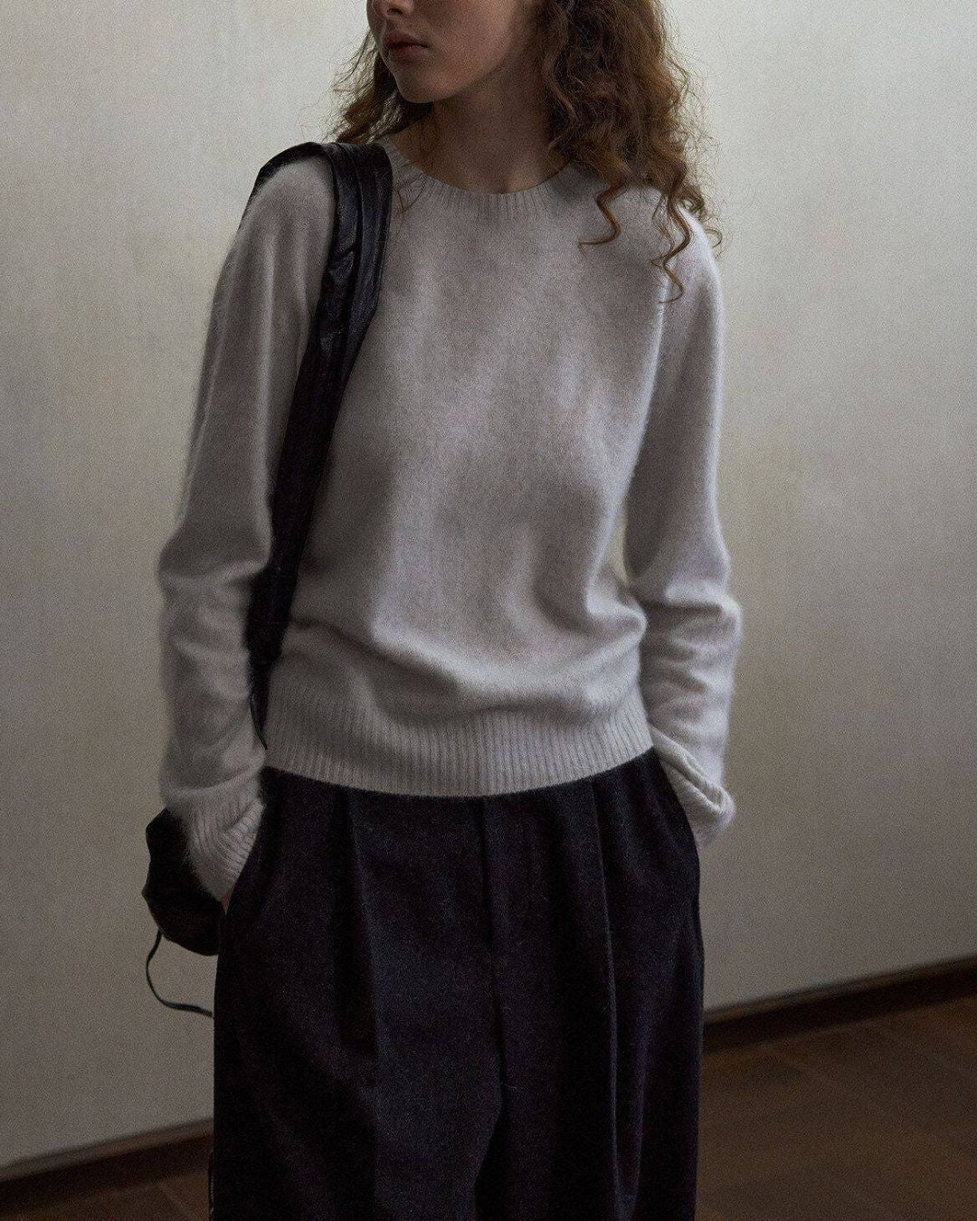 Soft Wool Knit Pullover　KN108