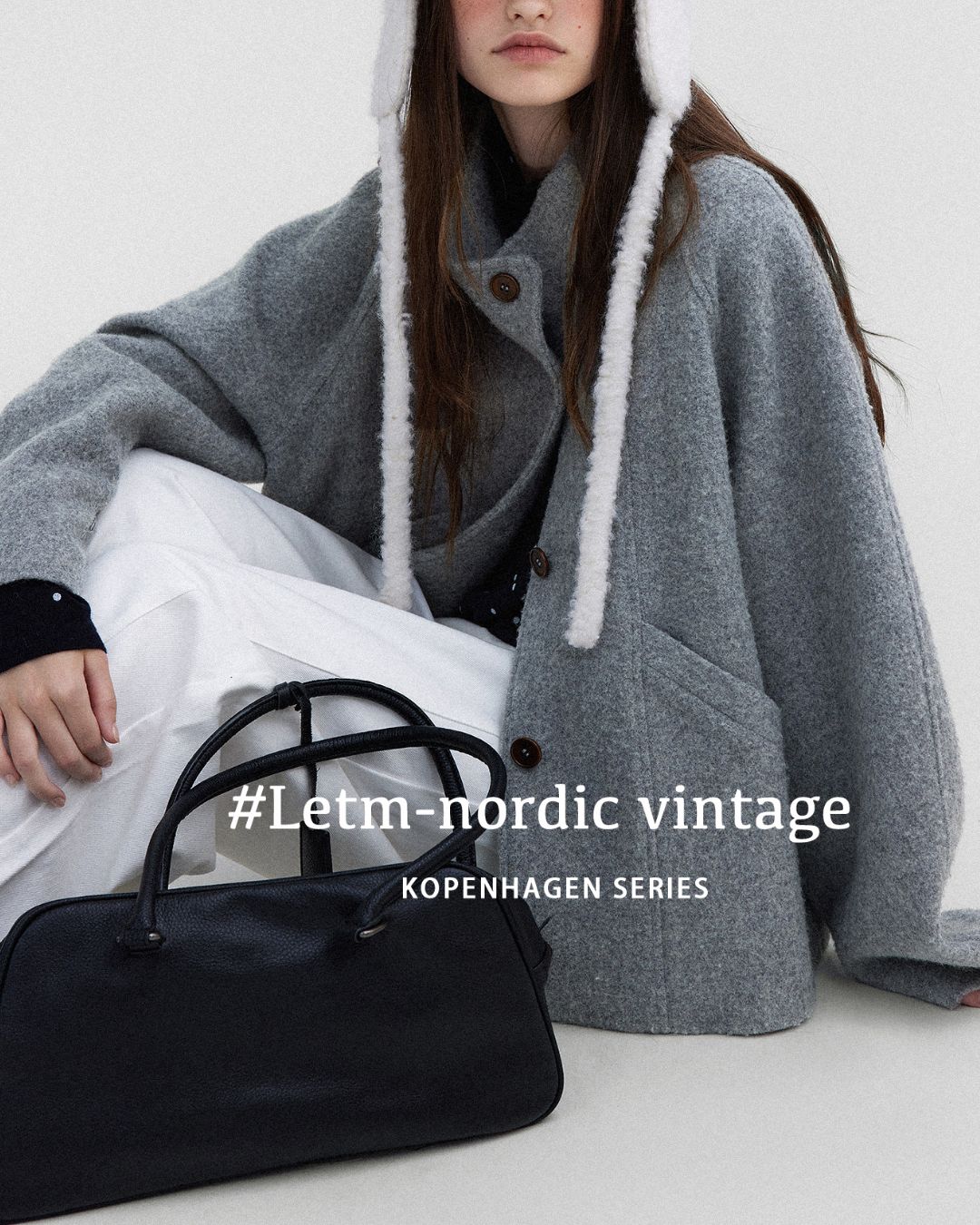 Stand-collar Wool Jacket　JK027