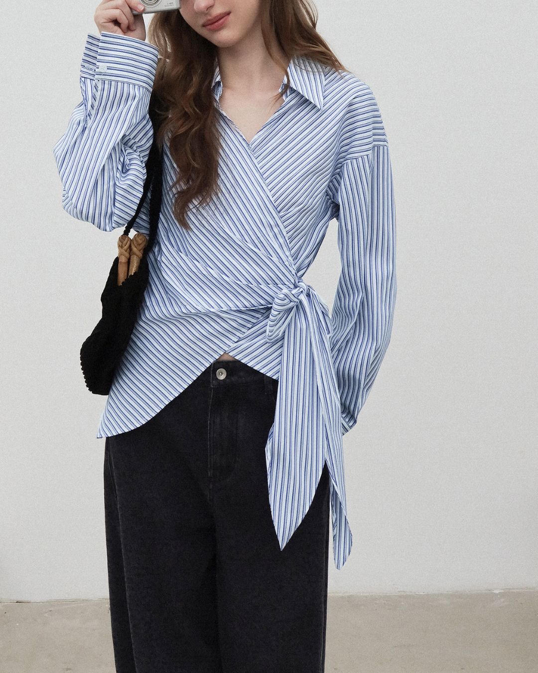 Skipper Wrap Striped Shirt　LS020