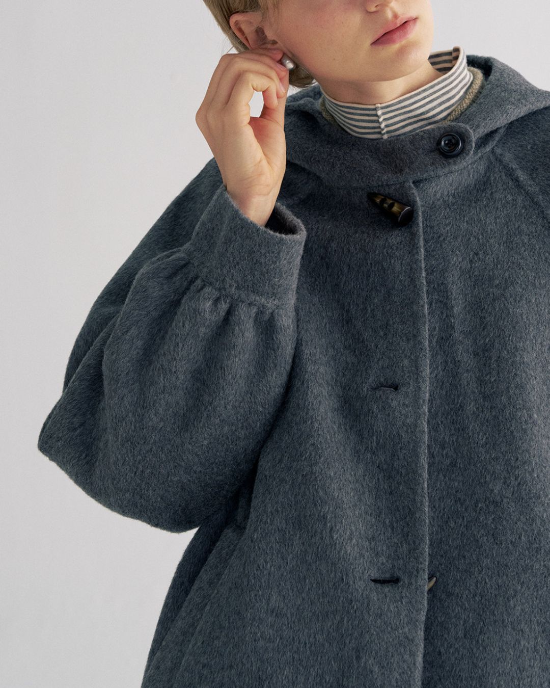 Double-faced Duffle Long Coat　CT030