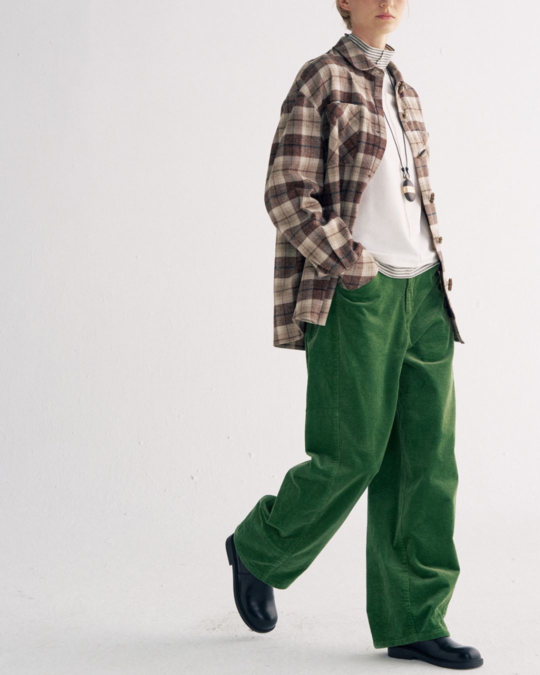 Vintage Corduroy Wide Pants　PT030