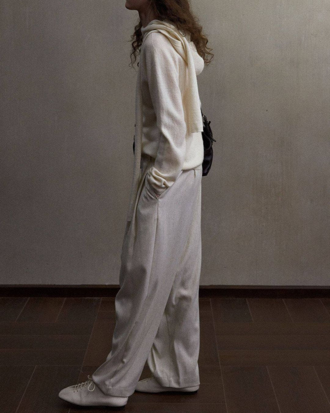 Basic Yak Wool Color Knit Pullover　KN109