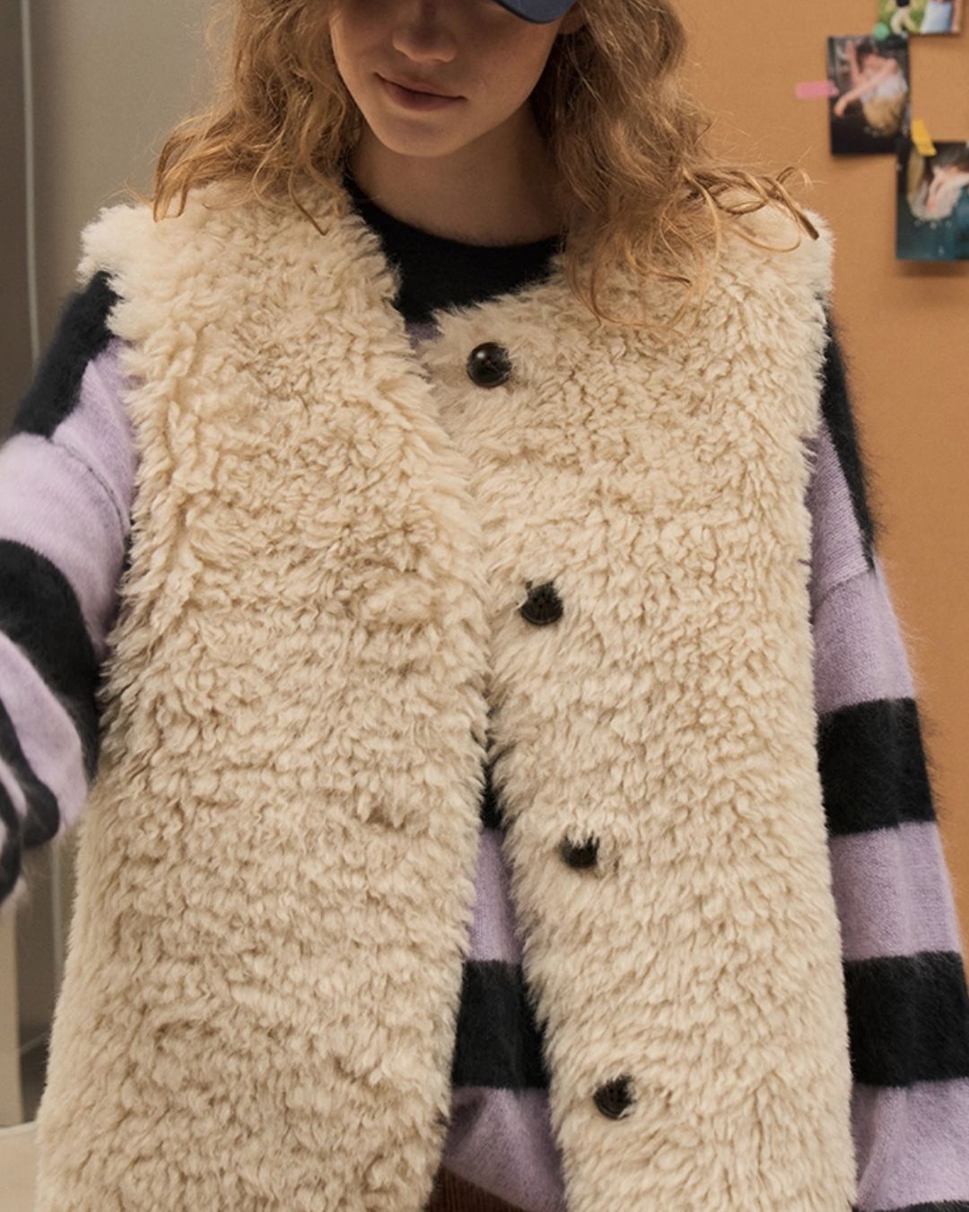 Thick Border Wool Loose Knit　KN061