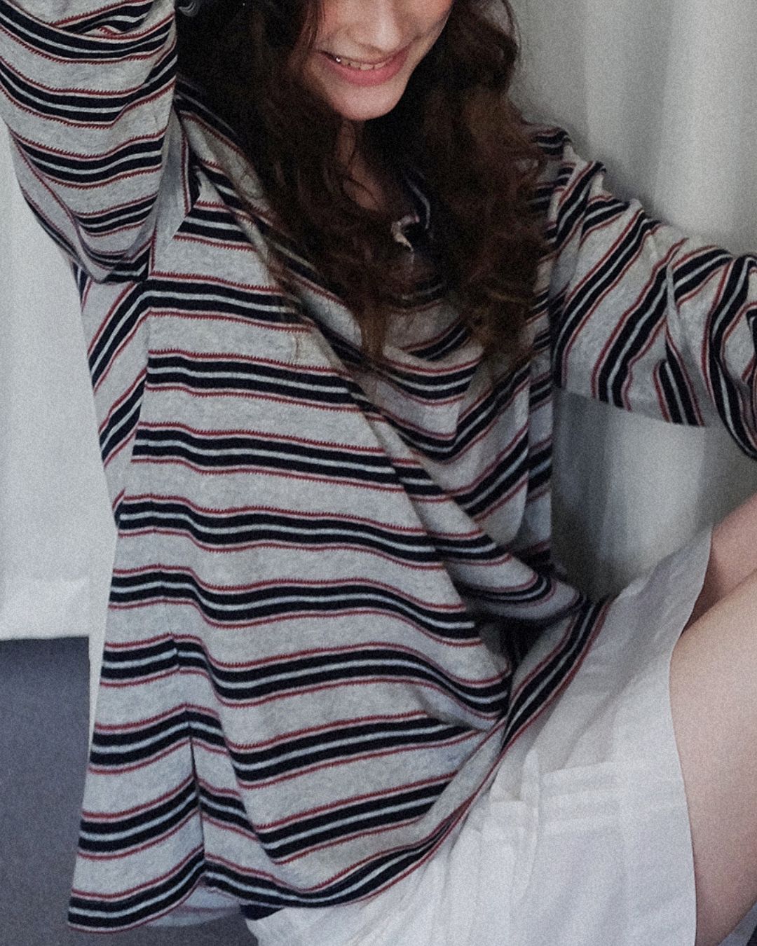 Border L/S Polo Shirt　PS001