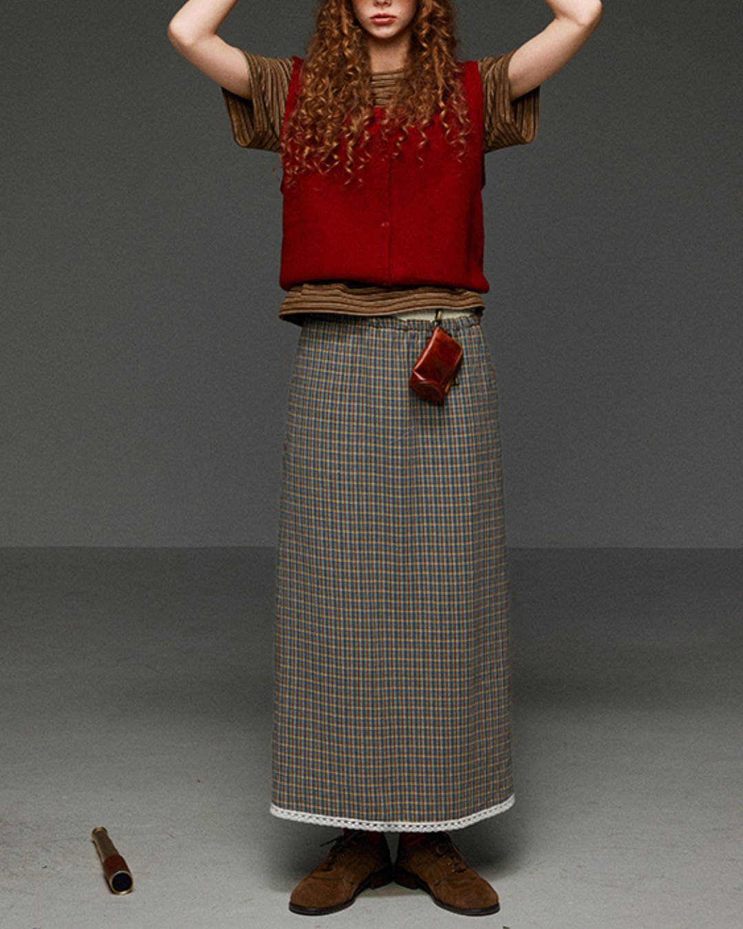 Front And Back 2-way Knit Vest　VT005