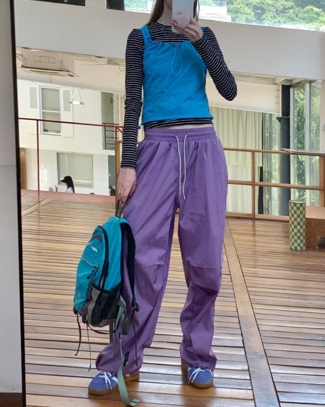 Drawcord Hem Outdoor Pants　PT041