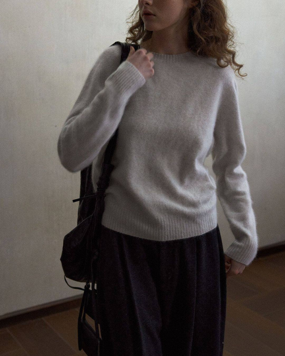 Soft Wool Knit Pullover　KN108