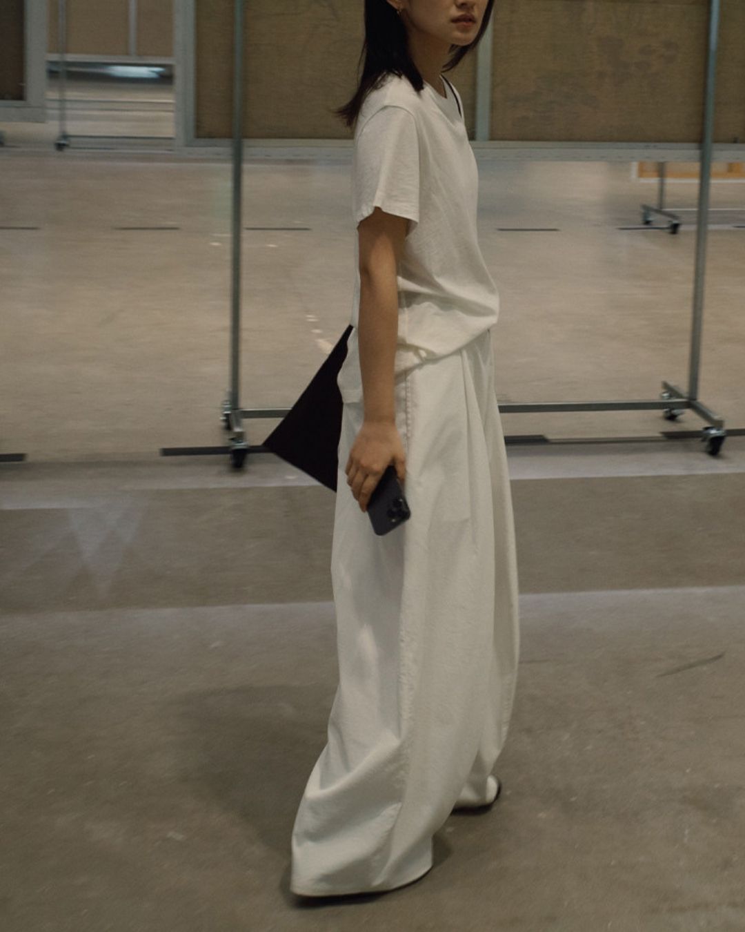 Relaxed Drape Pants　PT046