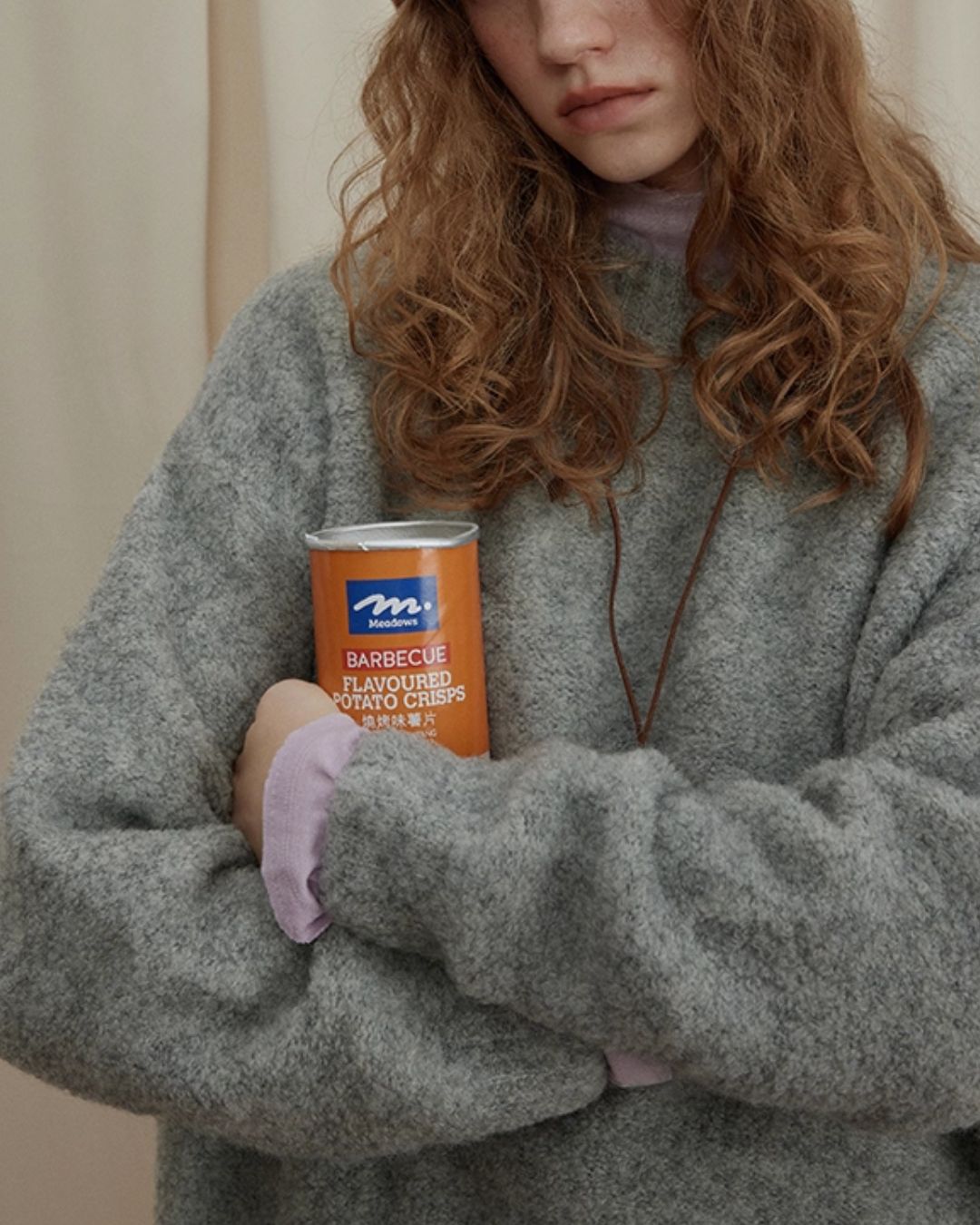 Wool Crew Neck Sweater　KN046