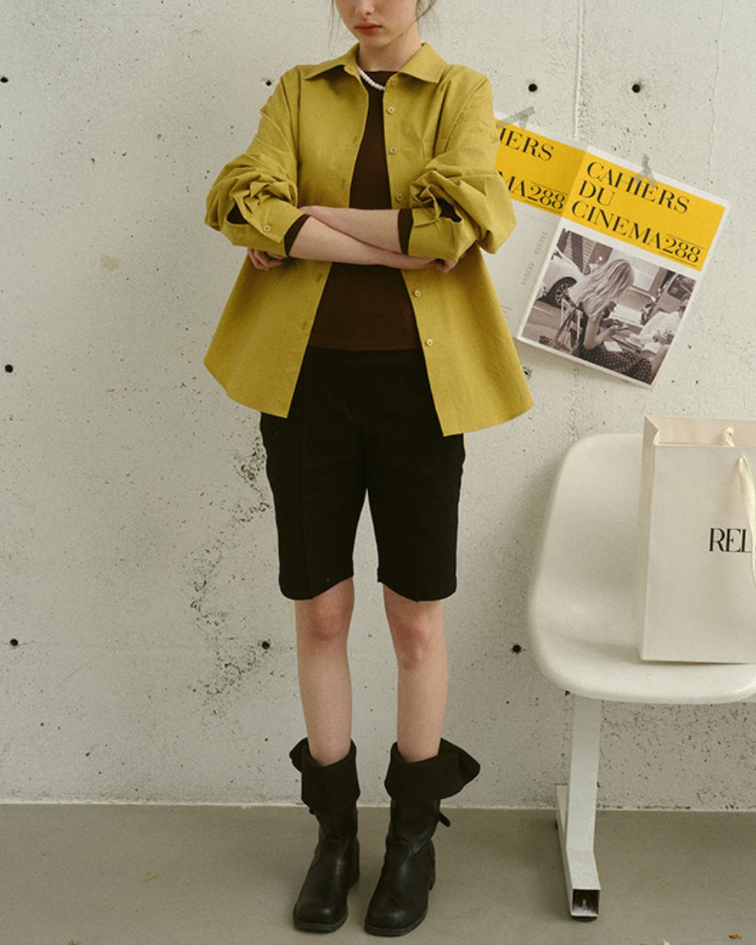 Basic Straight Half Pants　SP004