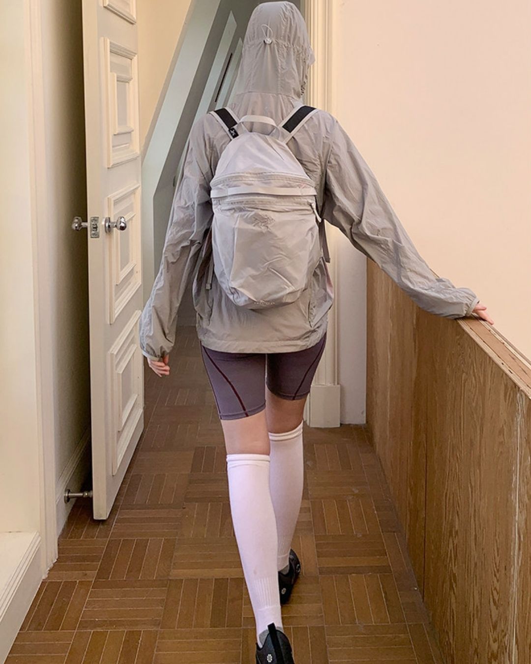 Color Block Fitness Shorts　SP002