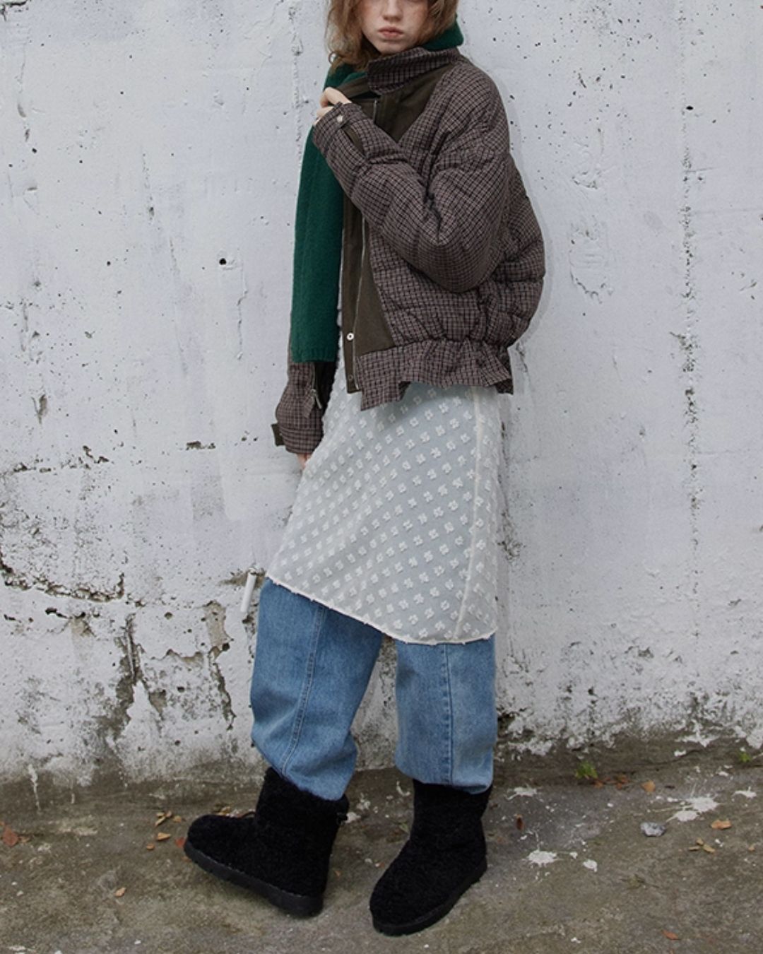 Loose Fit Straight Jeans　DP012