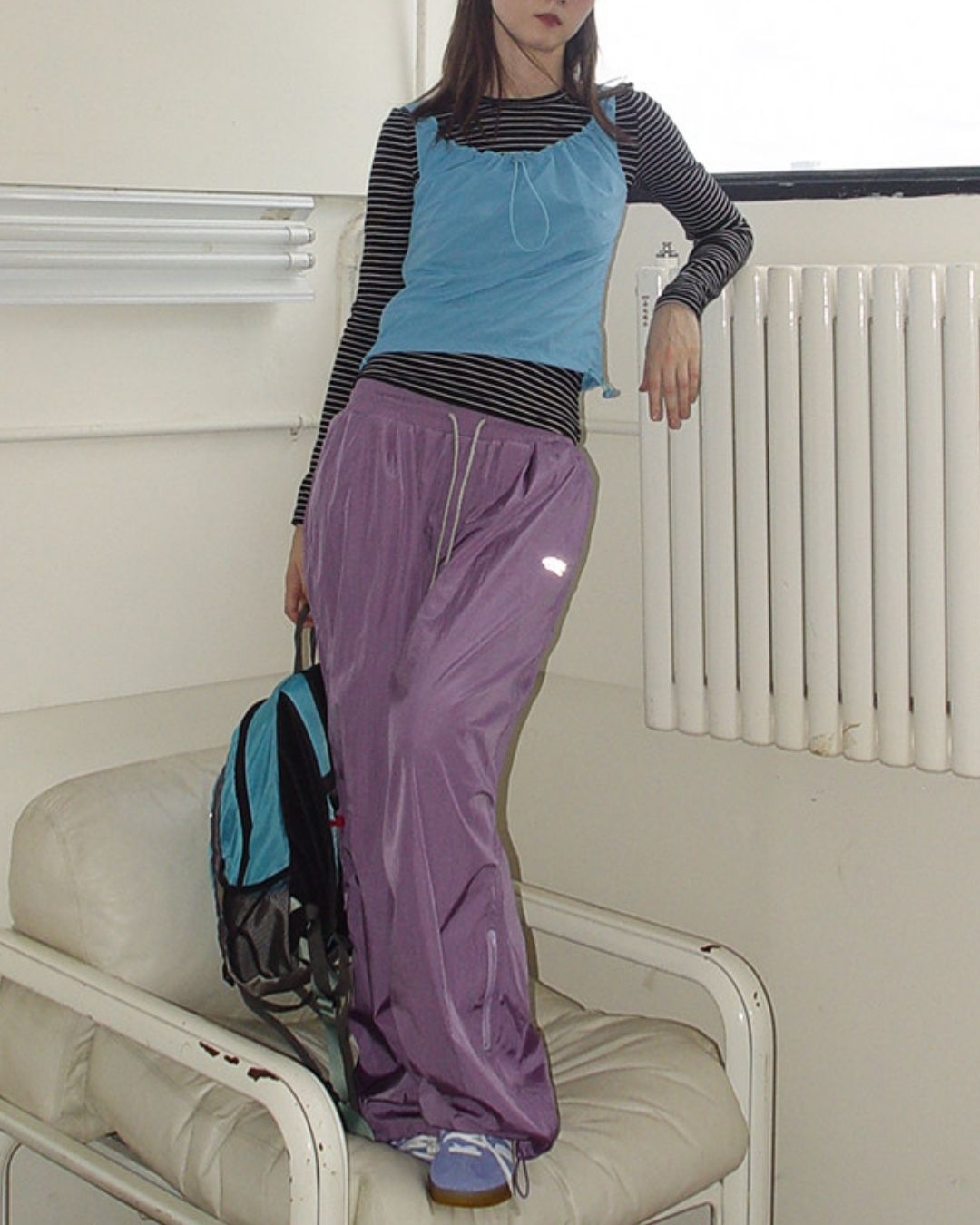 Drawcord Hem Outdoor Pants　PT041