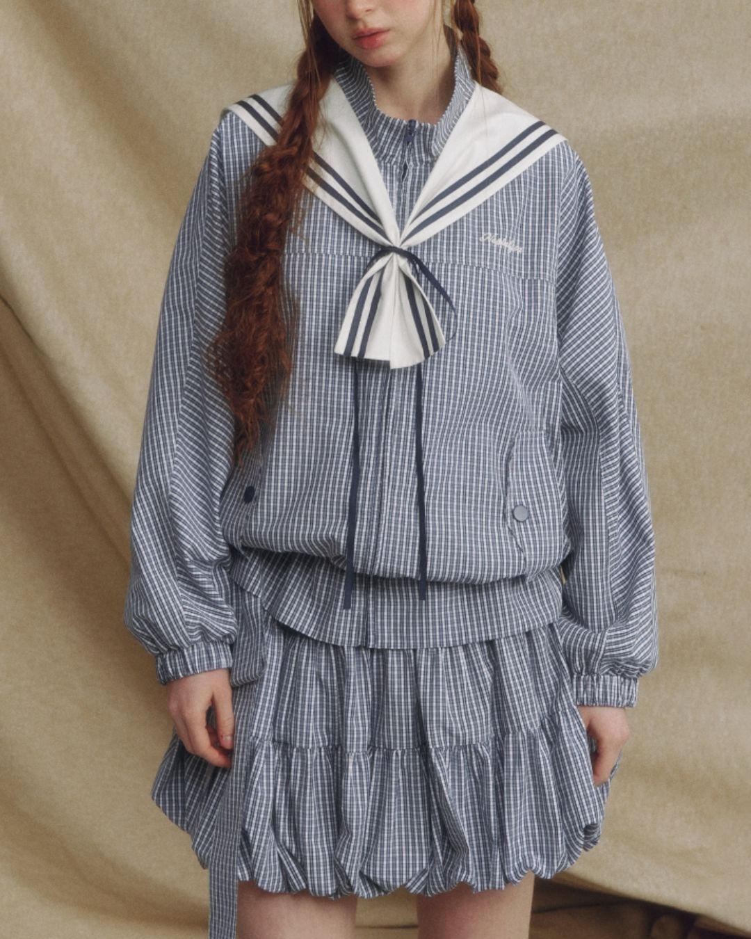 Detachable Sailor Collar Jacket　JK021