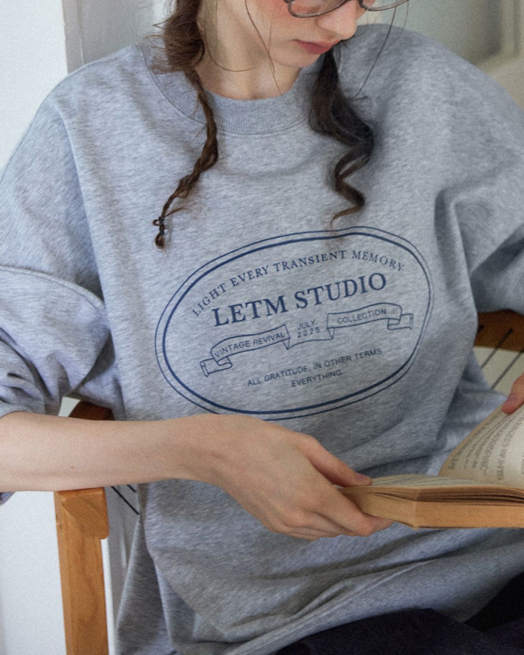 Letter Printed Sweat　SW003