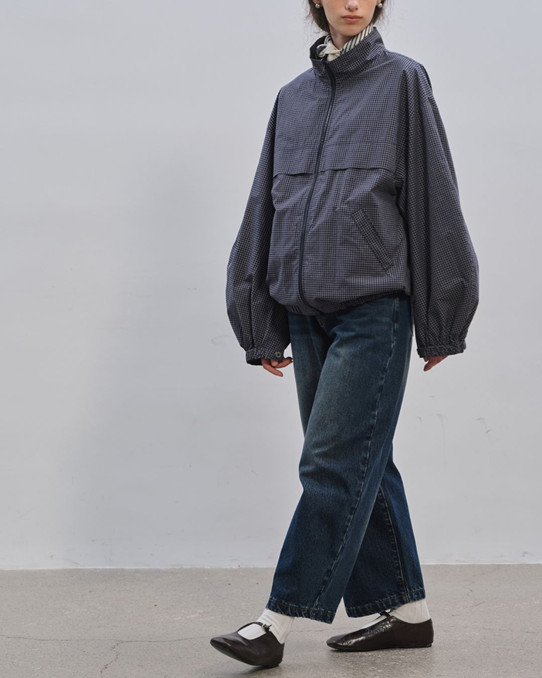 Balloon Sleeve Reversible Jacket　JK031