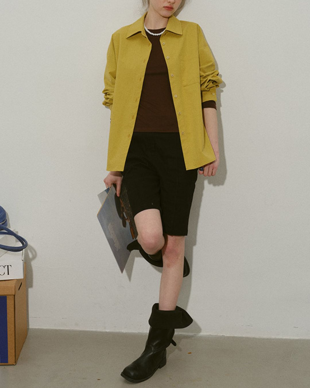 Basic Straight Half Pants　SP004