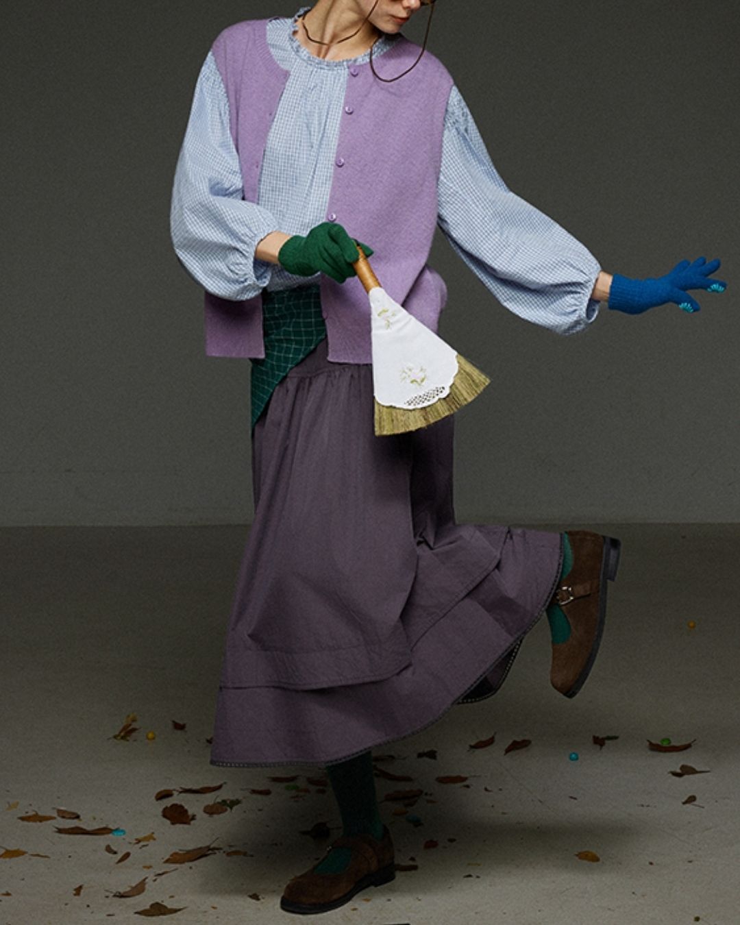 Puff Sleeve Shirt Pullover　LS030