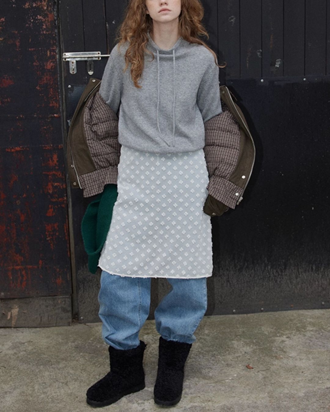 Loose Fit Straight Jeans　DP012