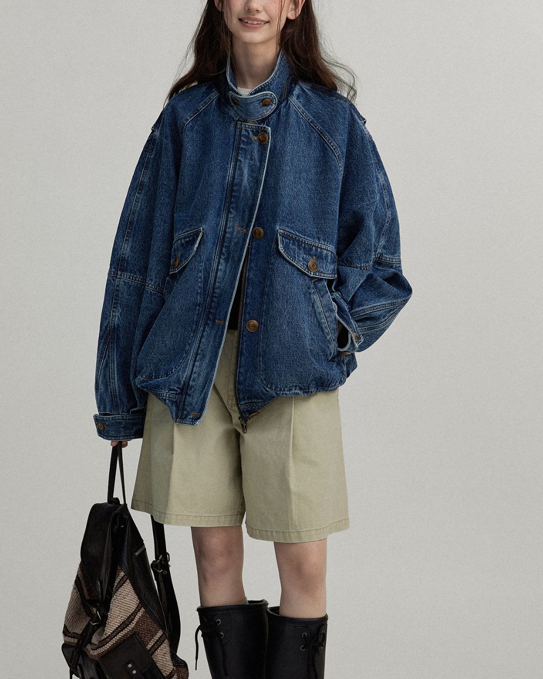 Denim Retro Jacket　JK020