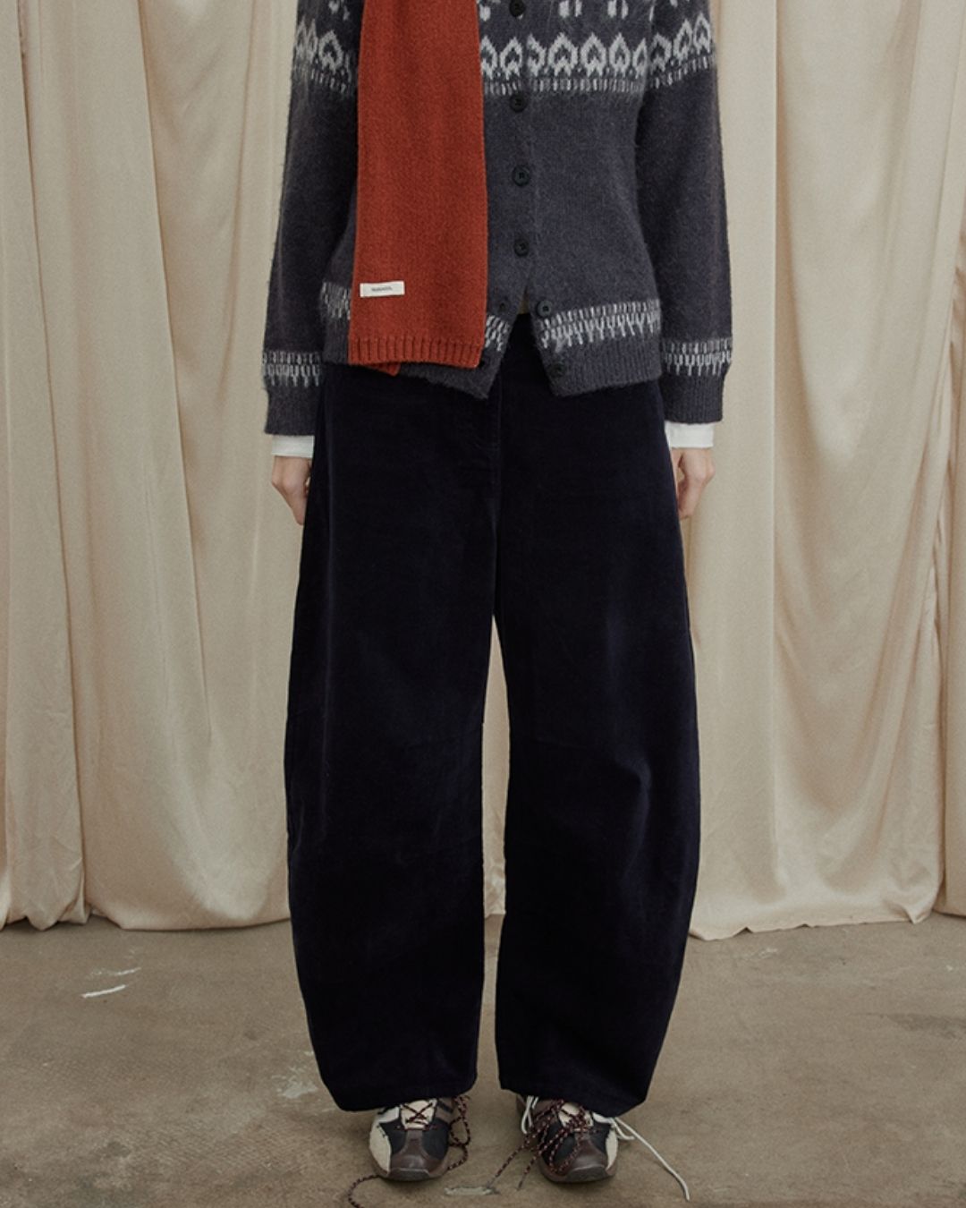 Corduroy Curve Pants　PT024