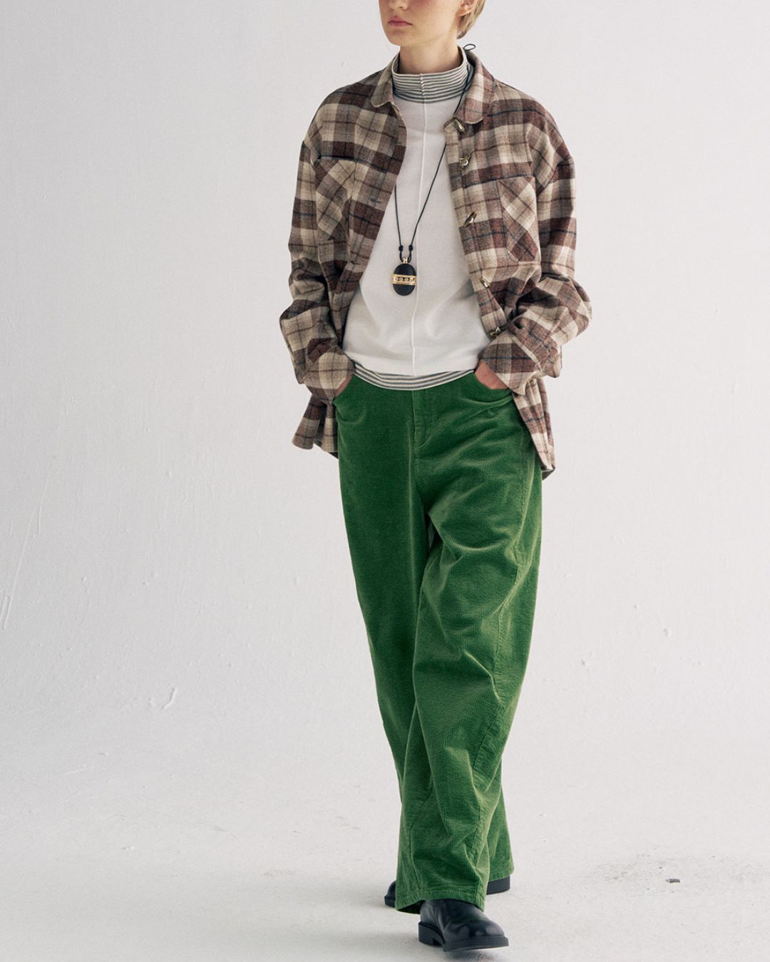 Vintage Corduroy Wide Pants　PT030
