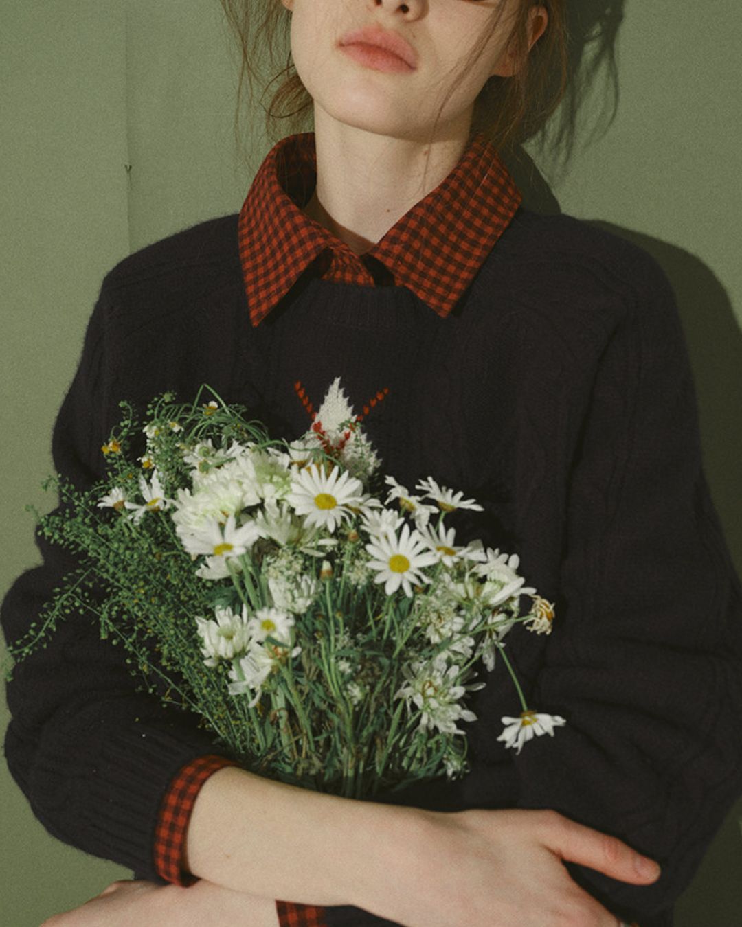 Relaxed Check Shirt　LS046