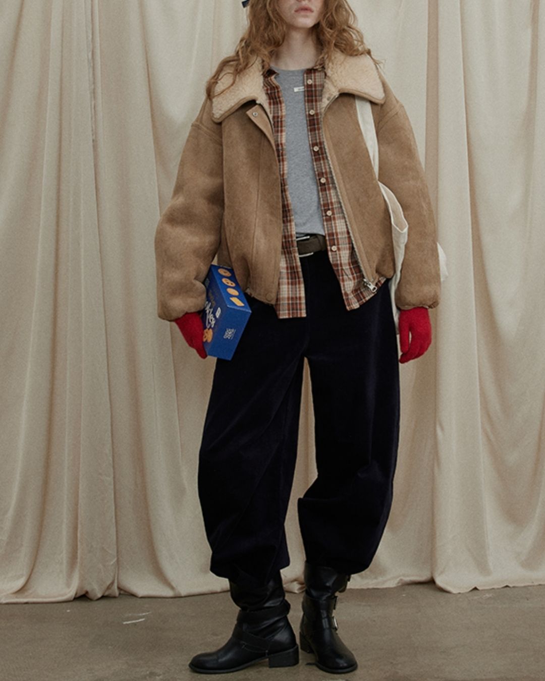 Corduroy Curve Pants　PT024