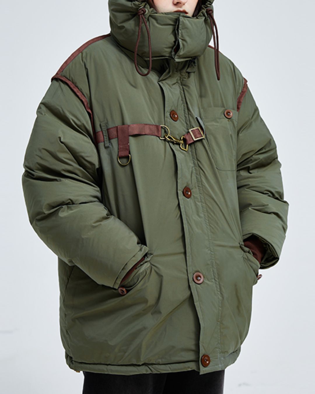 White Duck Down Work Jacket　JK073