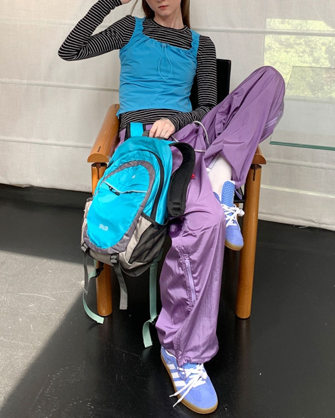 Drawcord Hem Outdoor Pants　PT041