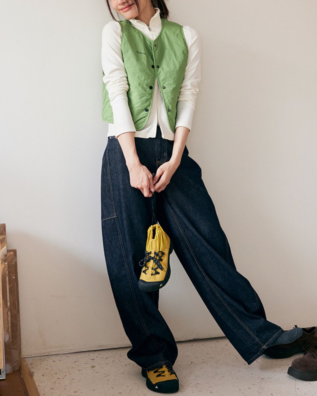 Nylon Quilted Vest　VT001