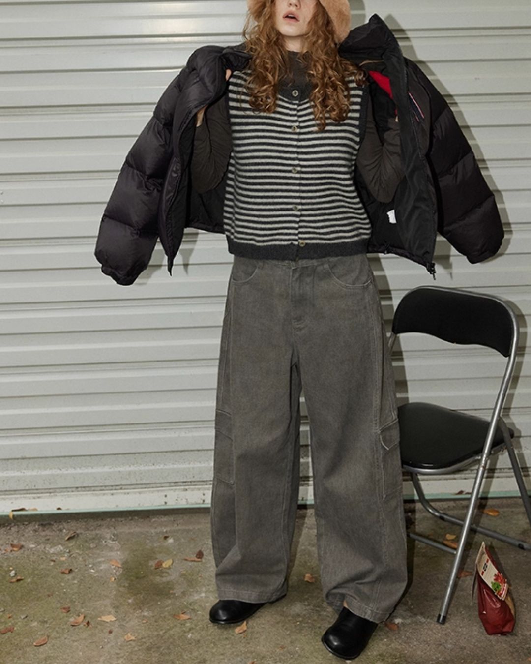 Stand Collar Down Jacket　JK040