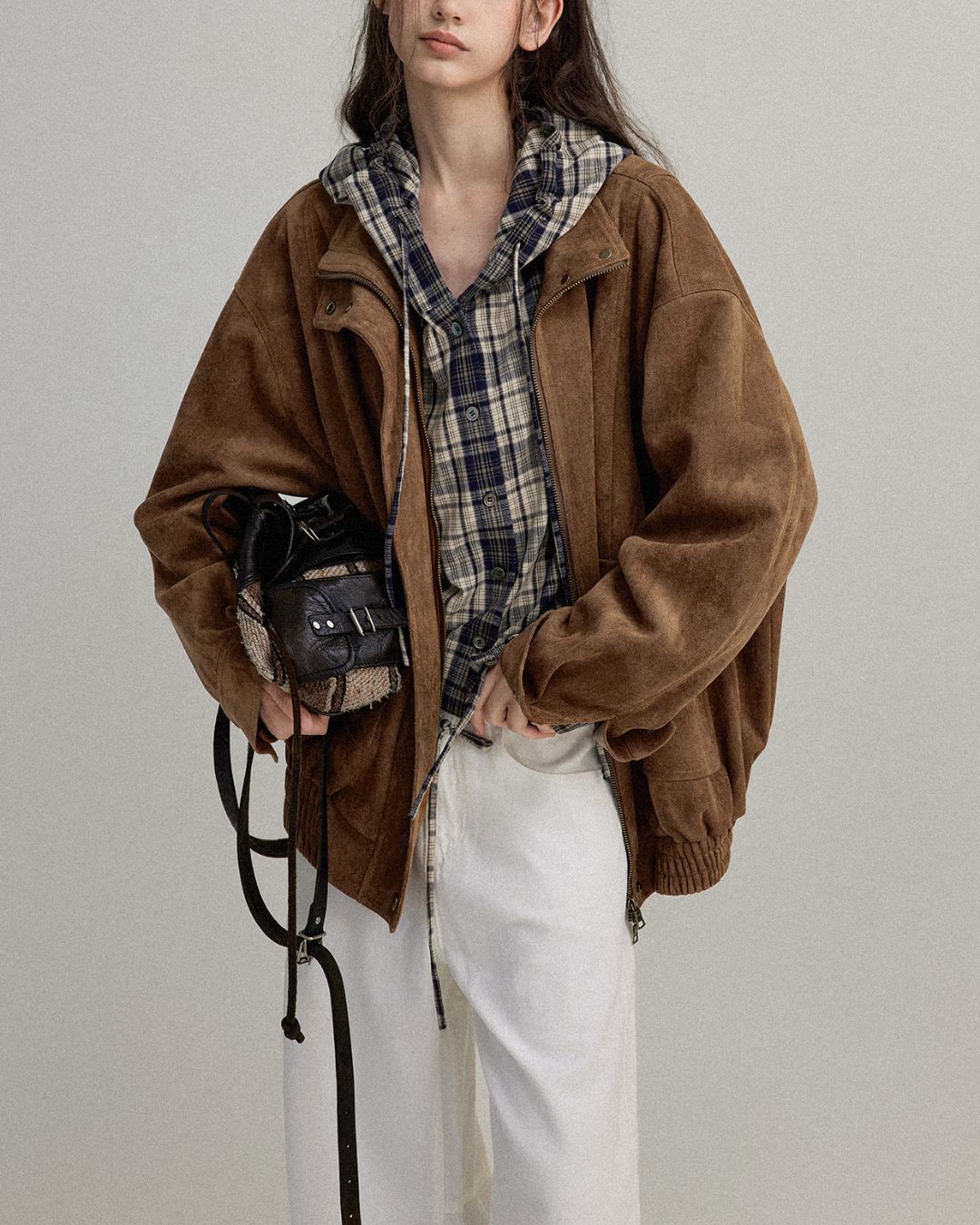 Suede Retro Jacket　JK019