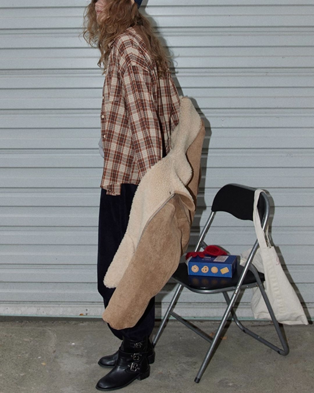 Cotton Check Shirt　LS038