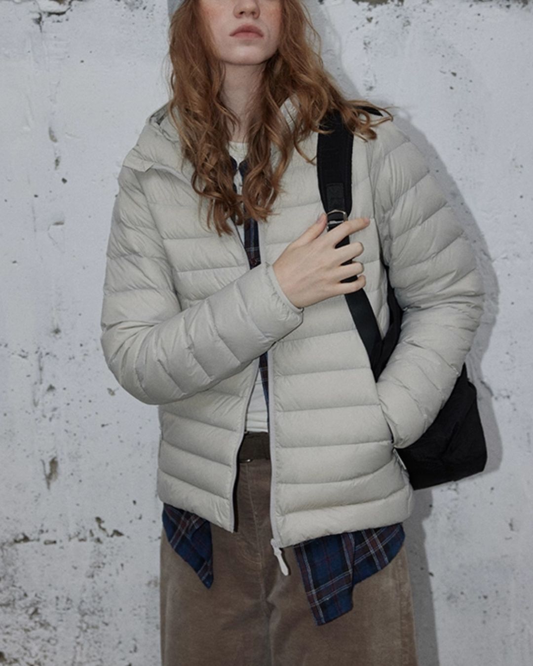 Lightweight Hooded Down Jacket　JK053