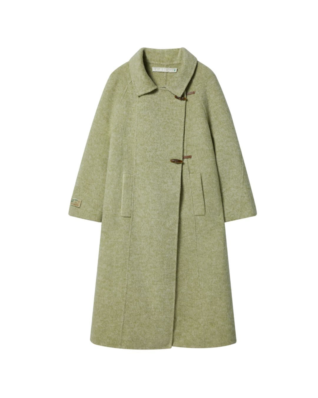 Retro Wool Collared Long Coat　CT008