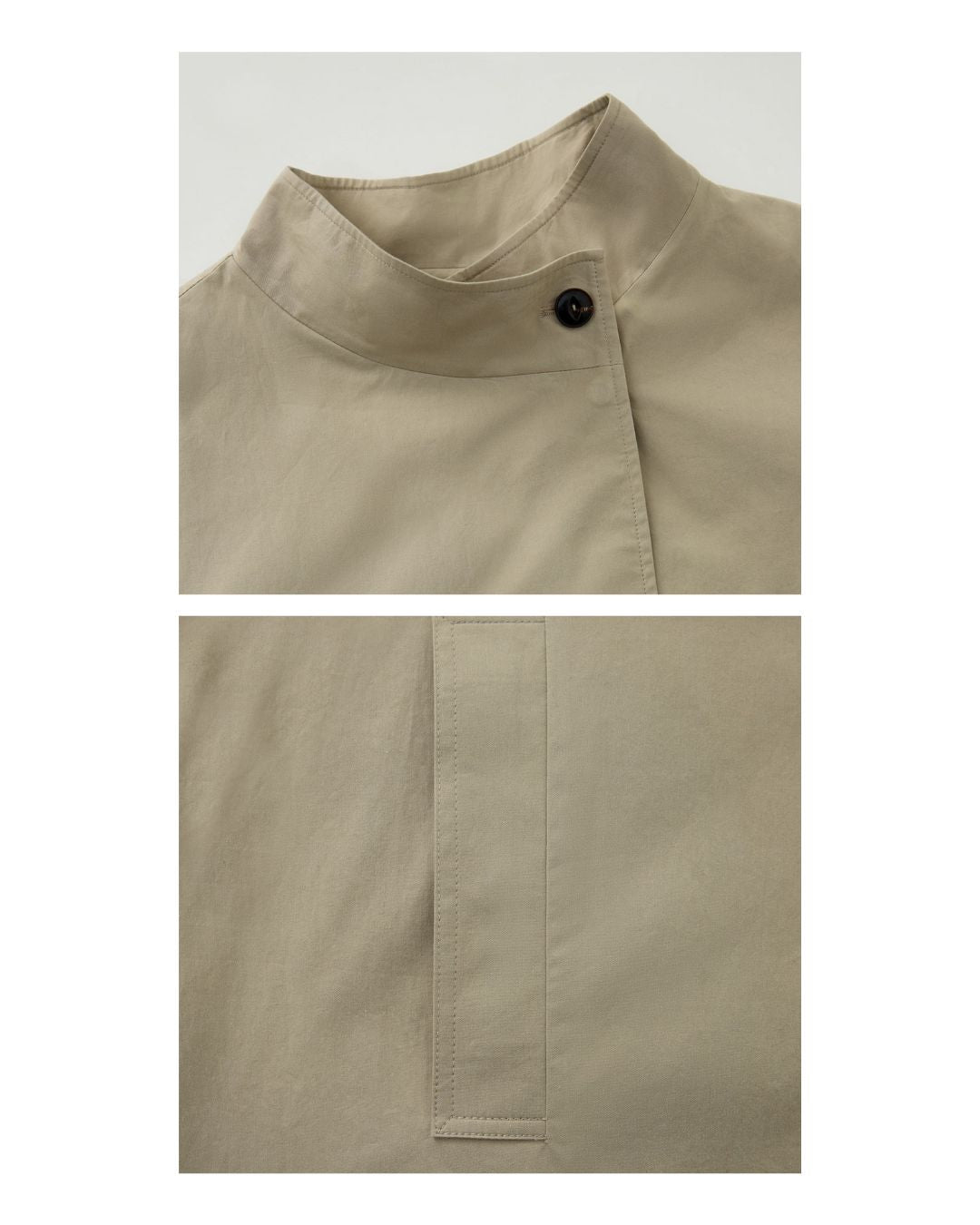 Stand Collar Mid-length Jacket　JK017