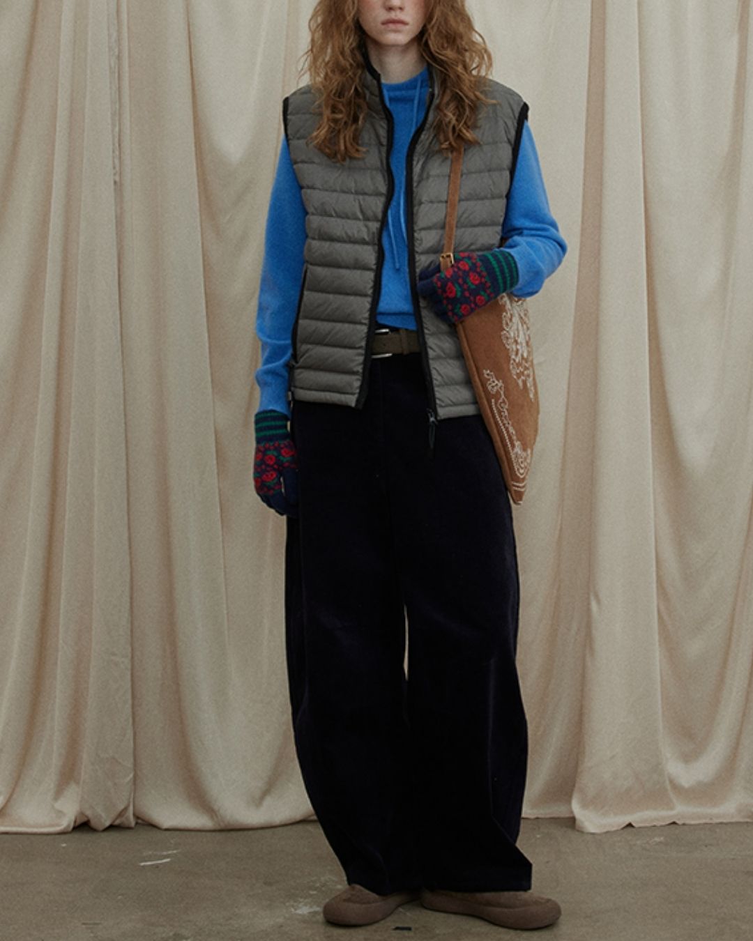 Corduroy Curve Pants　PT024