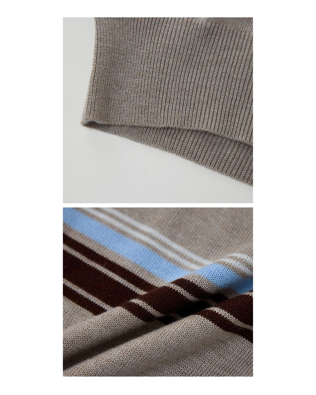 Border Knit Cardigan　KN021